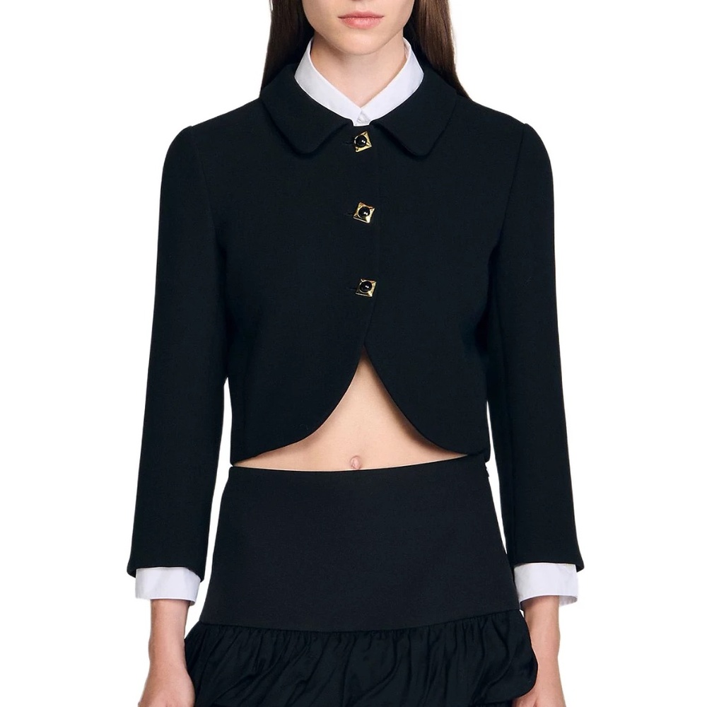 Liora Cropped Jacket - Picture 1 of 4